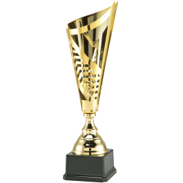 Fluted metal one tone luxury trophy - Trophy luxury - Trophy