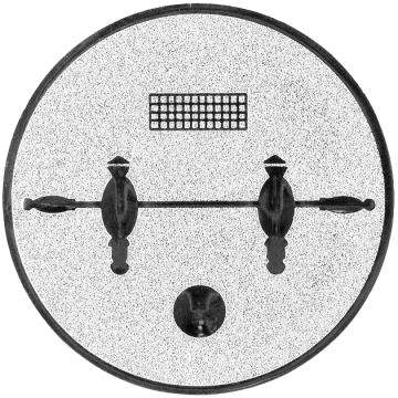 centre alu. d50 t0,5 table football