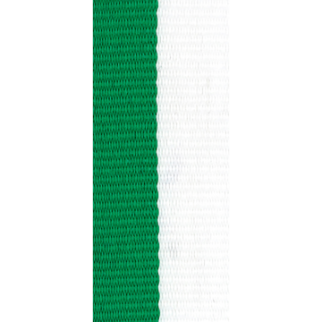 ribbon green/white